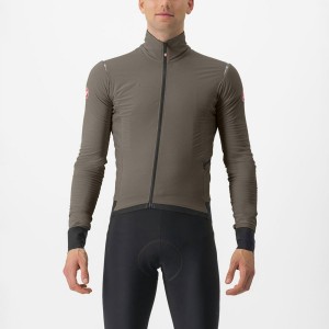 Castelli ALPHA FLIGHT ROS Jacken Herren Silber Grau | 86210-DXAF