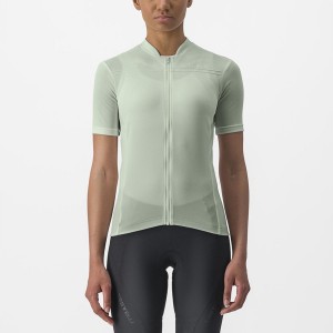 Castelli ANIMA 4 Trikot Damen Grün | 04387-PGLW