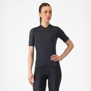 Castelli ANIMA 4 Trikot Damen Schwarz | 78210-UBKF