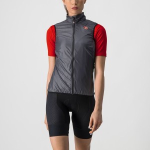 Castelli ARIA W Weste Damen Dunkelgrau | 03159-VCPZ