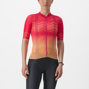 Castelli CLIMBER'S 2.0 W Trikot Damen Orange | 53274-BETU