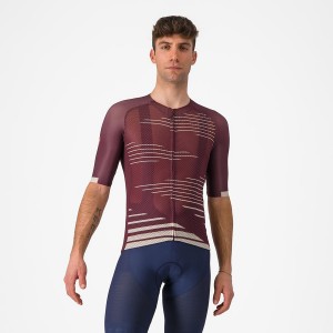 Castelli CLIMBER'S 4.0 Trikot Herren Tiefesbordeaux Silber | 62490-SHPI