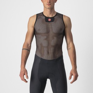 Castelli CORE MESH 3 SLEEVELESS Grundschicht Herren Schwarz | 30846-PAWZ