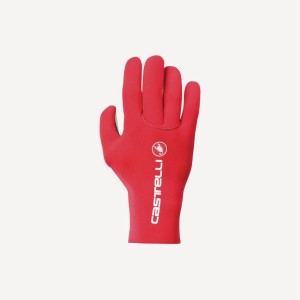 Castelli DILUVIO C Handschuhe Herren Rot | 94038-JUCV