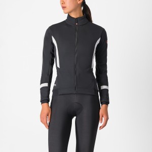 Castelli DINAMICA 2 Jacken Damen Schwarz Weiß | 63751-RBZS