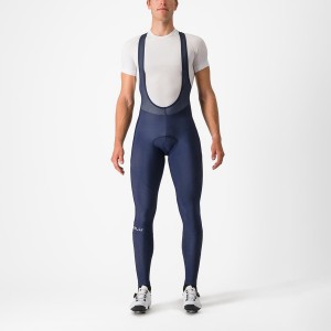 Castelli ENTRATA Strumpfhose Mit Latz Herren Blau | 20497-QLBX