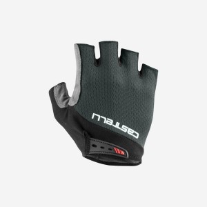 Castelli ENTRATA V Handschuhe Herren Olivgrün | 01429-CQED