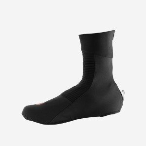 Castelli ENTRATA Überschuhe Damen Schwarz | 47058-MBST