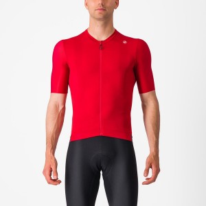 Castelli ESPRESSO Trikot Herren Rot Tiefesbordeaux | 24861-IEGJ