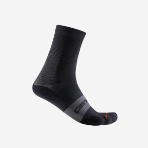 Castelli ESPRESSO W 12 Socken Damen Schwarz | 40217-NPXW