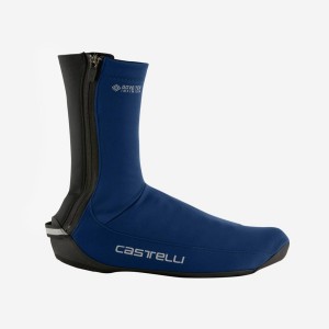 Castelli ESPRESSO Überschuhe Herren Blau | 54903-IVDQ