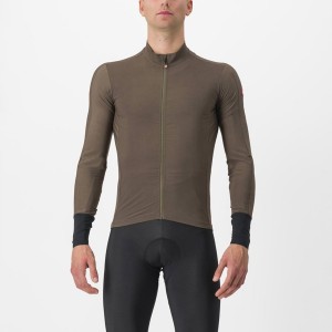 Castelli FLIGHT AIR Trikot Herren Braun | 31089-SNUO