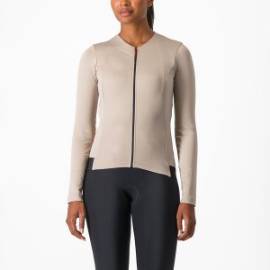 Castelli FLY LS W Trikot Damen Grau | 04736-JGNM