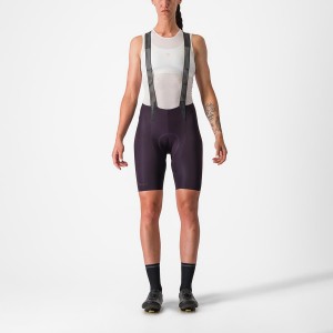 Castelli FREE AERO RC W Shorts Mit Latz Damen Schwarz | 52460-VXOS