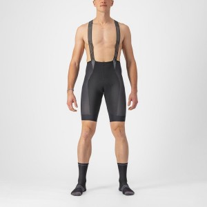 Castelli INSIDER 2 Shorts Mit Latz Herren Schwarz | 49651-SWQT