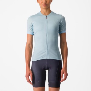 Castelli LIBERA Trikot Damen Blau | 60743-UXLC