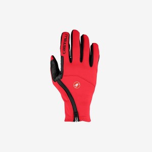 Castelli MORTIROLO Handschuhe Herren Rot | 62789-VCHW