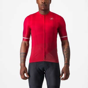 Castelli ORIZZONTE Trikot Herren Rot Rot Weiß | 98412-NSAM