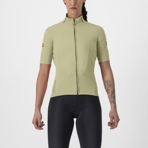 Castelli PERFETTO RoS 2W WIND Jacken Damen Grün | 96375-JKLV