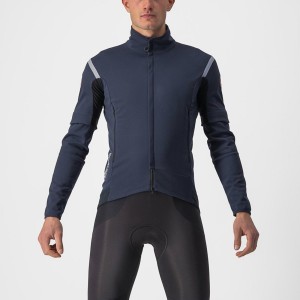 Castelli PERFETTO RoS 2 CONVERTIBLE Jacken Herren Blau Silber | 24908-RIGK