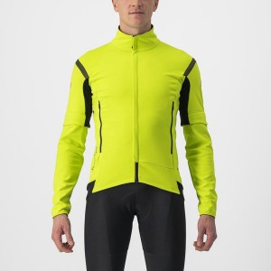 Castelli PERFETTO RoS 2 CONVERTIBLE Jacken Herren Hellgrün Dunkelgrau | 90154-WEKY