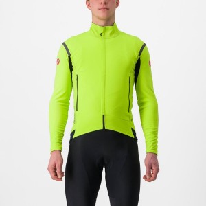 Castelli PERFETTO RoS 2 Jacken Herren Hellgrün Dunkelgrau | 74865-LUSZ