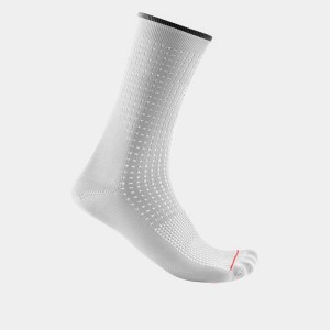 Castelli PREMIO 18 Socken Herren Weiß | 89315-DQWF