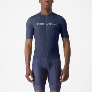 Castelli PROLOGO LITE Trikot Herren Blau Weiß | 74890-ZXTA