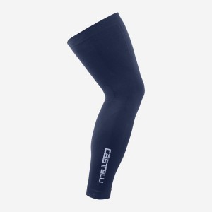 Castelli PRO SEAMLESS Beinwärmer Damen Blau | 32415-HUPY