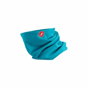 Castelli PRO THERMAL W HEADTHINGY Kopfbedeckung Damen Türkis Blau | 12843-EBQW