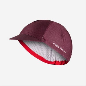 Castelli ROSSO CORSA 2 Kappe Herren Tiefesbordeaux | 62903-ZDPS