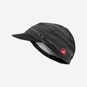 Castelli ROSSO CORSA Kappe Herren Schwarz | 73586-KBIA