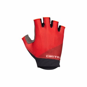 Castelli ROUBAIX GEL 2 Handschuhe Damen Rot | 24379-LJQF