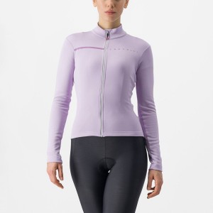 Castelli SINERGIA 2 FZ Trikot Damen Lila Lila | 79468-CYZP