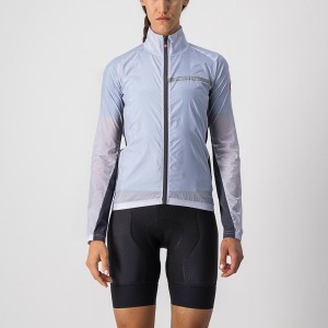 Castelli SQUADRA STRETCH W Schutz Damen Silber Grau Dunkelgrau | 69425-EUOK