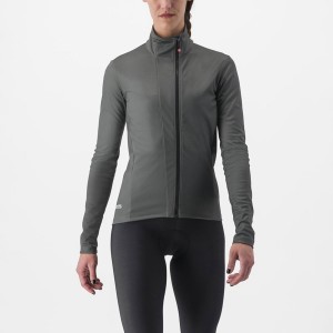 Castelli TRANSITION 2 W Jacken Damen Grau | 19308-KGYI