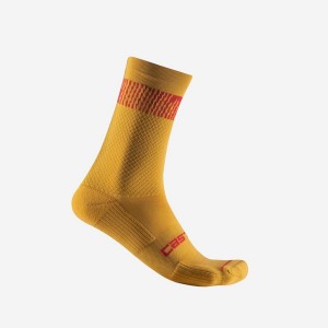 Castelli UNLIMITED 18 Socken Herren Rot | 48301-SECP