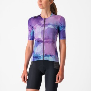 Castelli UNLIMITED PRO W Trikot Damen Lila | 28405-VTON