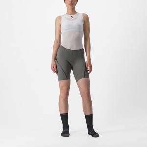 Castelli VELOCISSIMA 3 Kurze Hose Damen Grau Dunkelgrau | 90561-XWUM