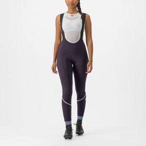 Castelli VELOCISSIMA DT Strumpfhose Mit Latz Damen Silber | 75639-NOFT