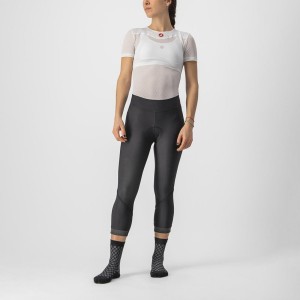 Castelli VELOCISSIMA THERMAL KNICKER Leggings Damen Schwarz Schwarz | 65839-BWMG