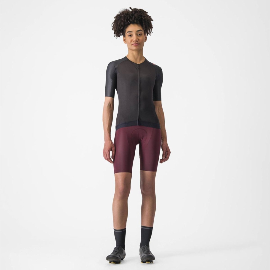 Castelli AERO PRO 7.0 W Trikot Damen Schwarz | 37502-XCGW