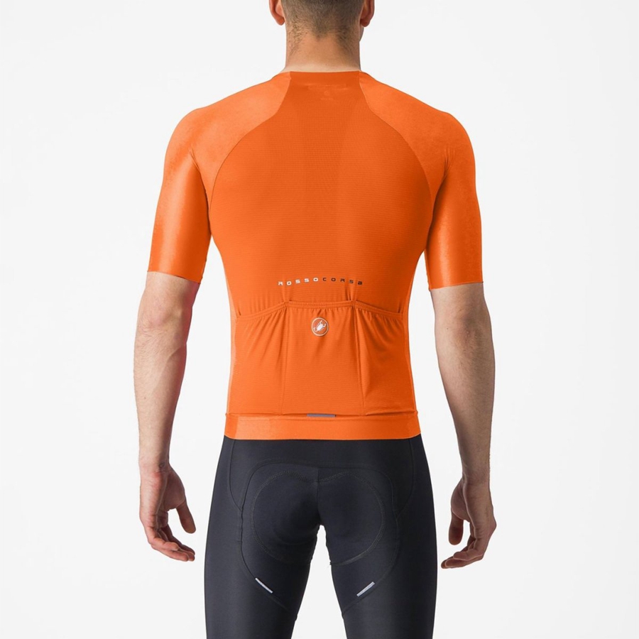 Castelli AERO RACE 7.0 Trikot Herren Orange | 79045-SYMX