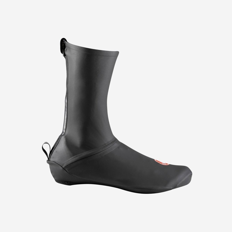 Castelli AERO RACE Überschuhe Herren Schwarz | 85279-EGWB