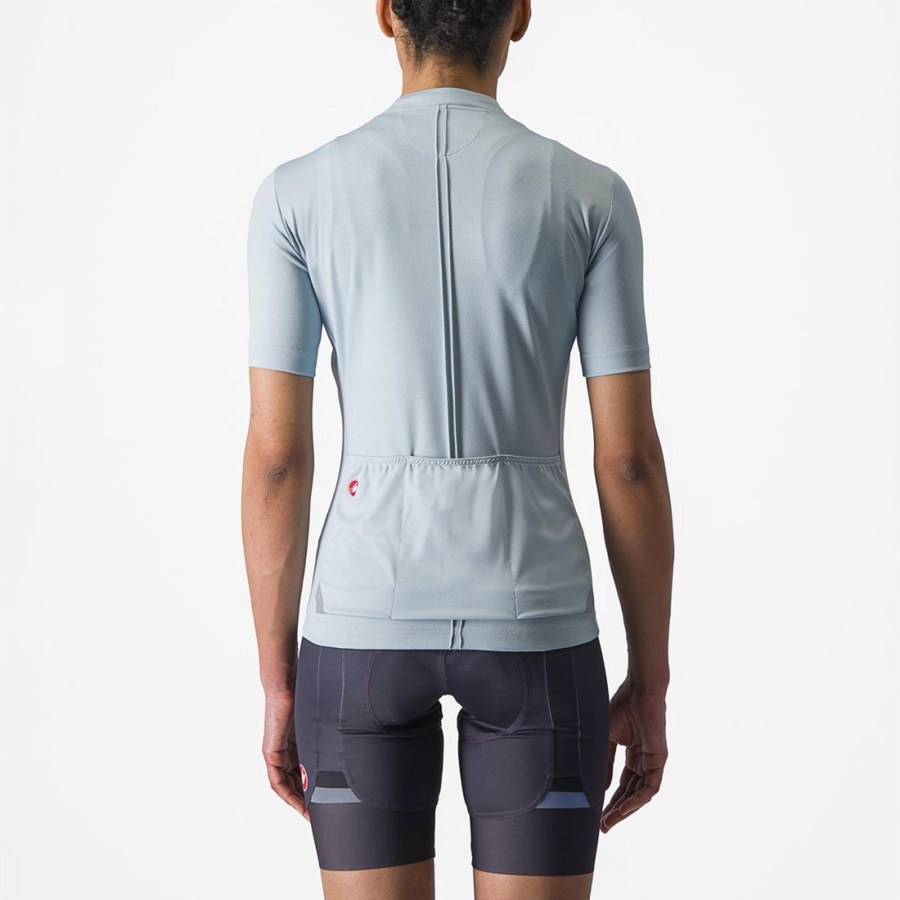 Castelli ANIMA 4 Trikot Damen Blau | 45819-XCTS