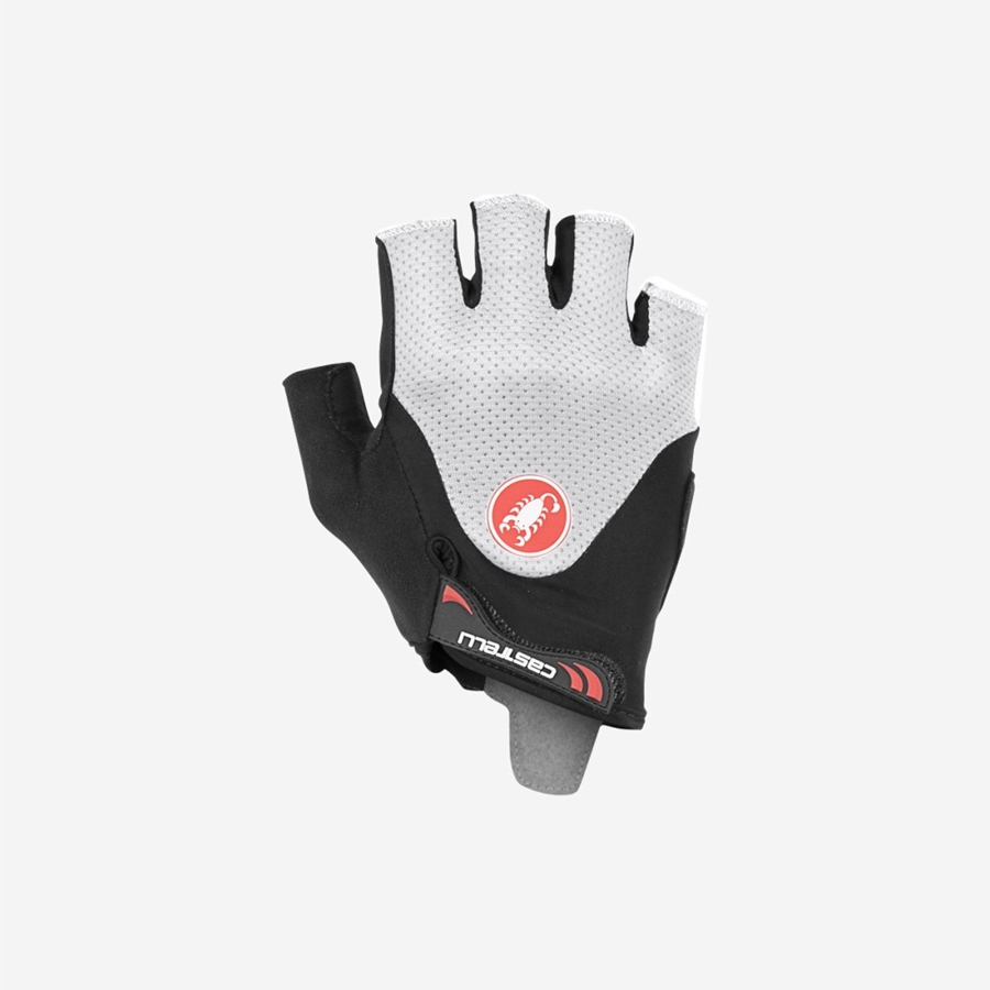 Castelli ARENBERG GEL 2 Handschuhe Herren Schwarz Weiß | 70486-NKCM