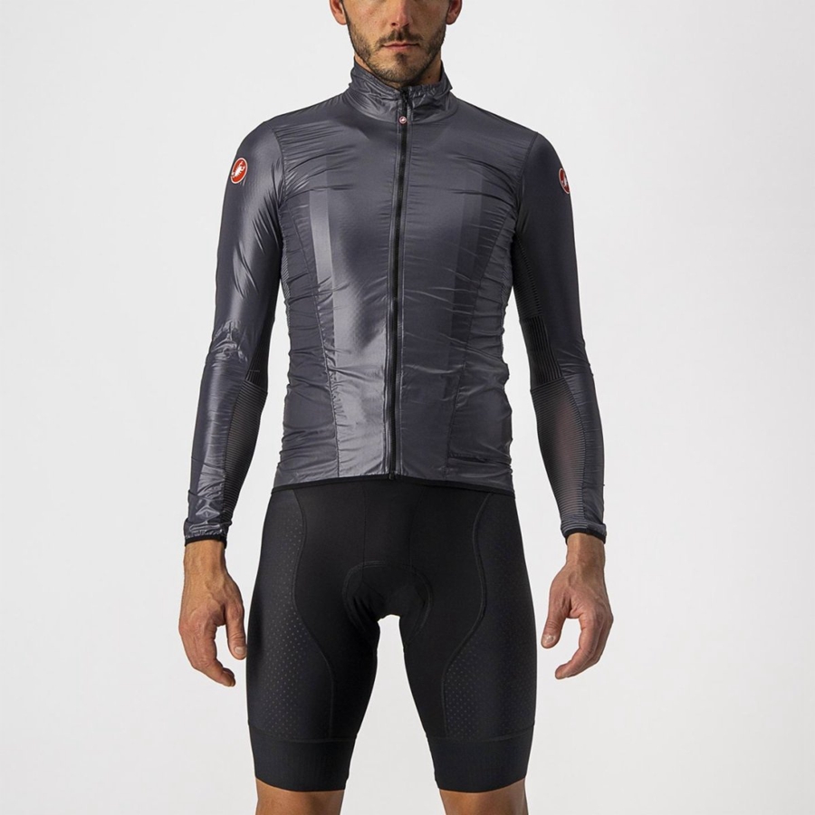 Castelli ARIA SHELL Schutz Herren Dunkelgrau | 46380-CDTU