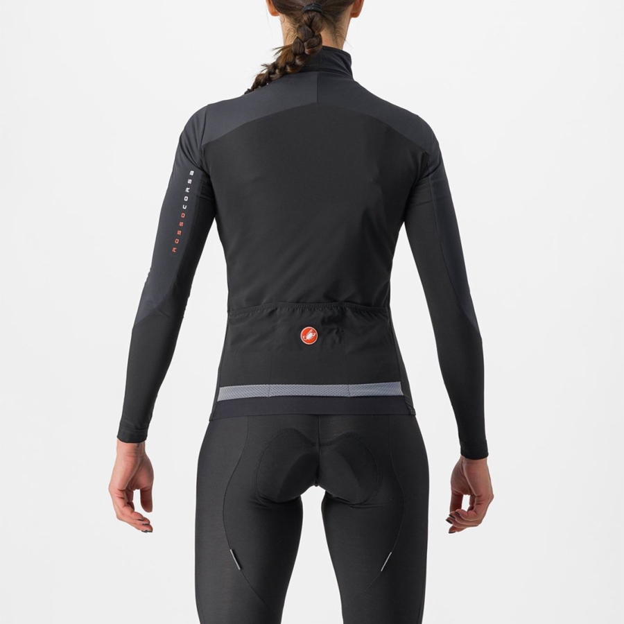 Castelli BETA RoS W Jacken Damen Schwarz | 36085-XVOG