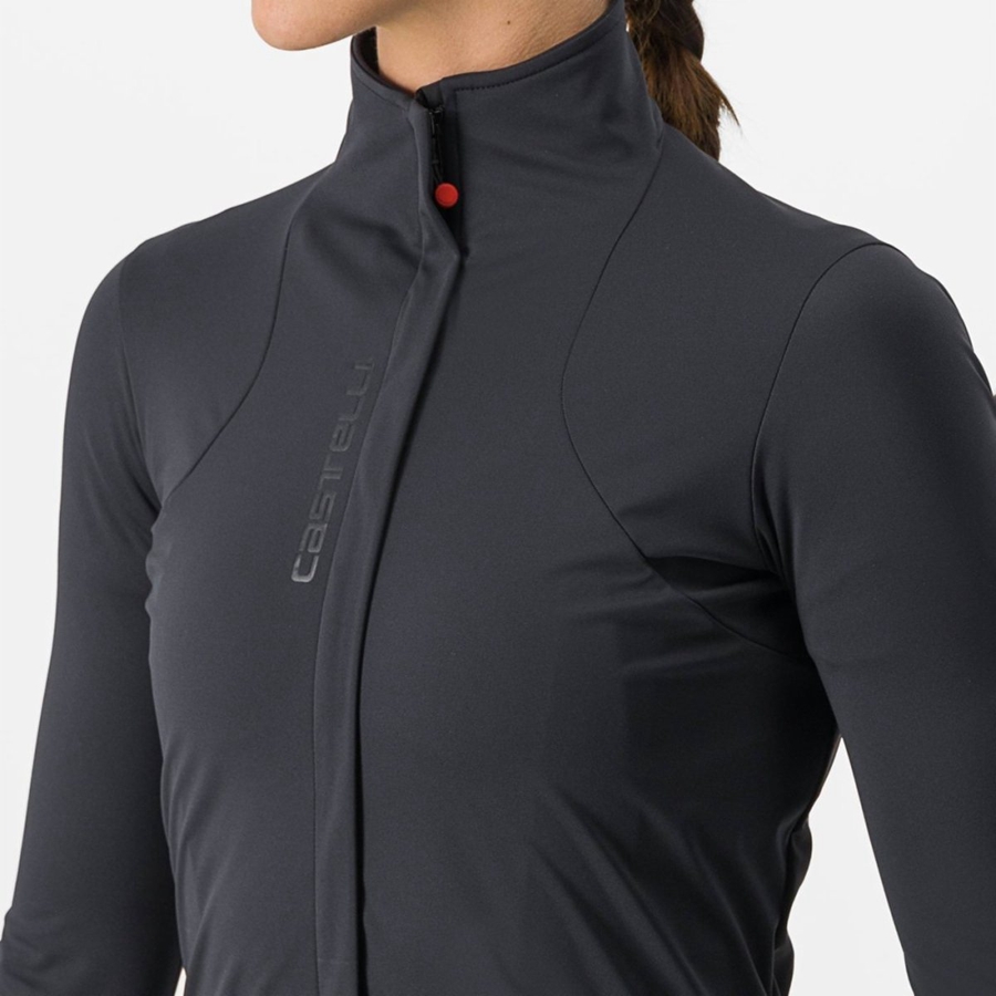 Castelli BETA RoS W Jacken Damen Schwarz | 36085-XVOG