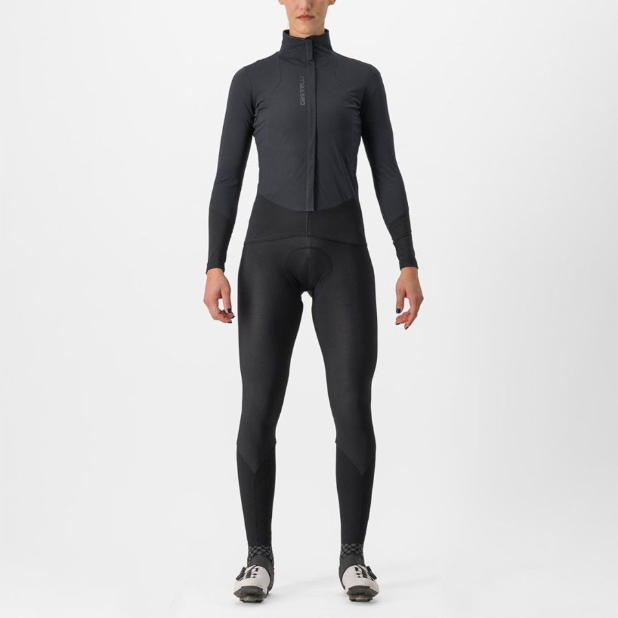 Castelli BETA RoS W Jacken Damen Schwarz | 36085-XVOG